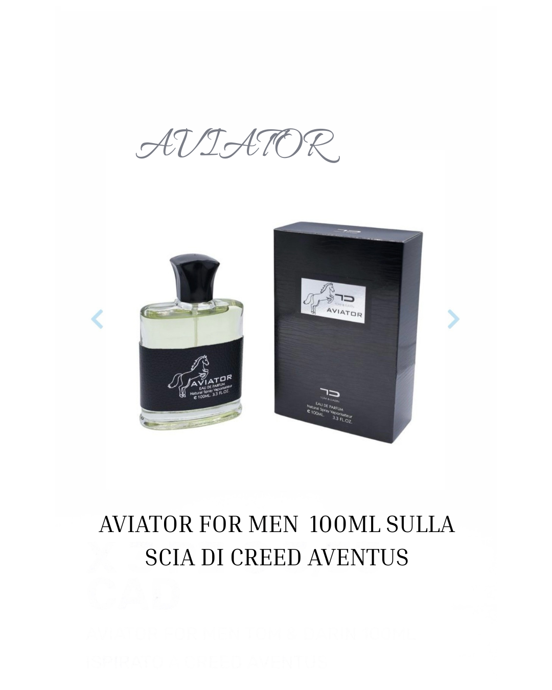 Aviator For Men Eau de Parfum 100 ml