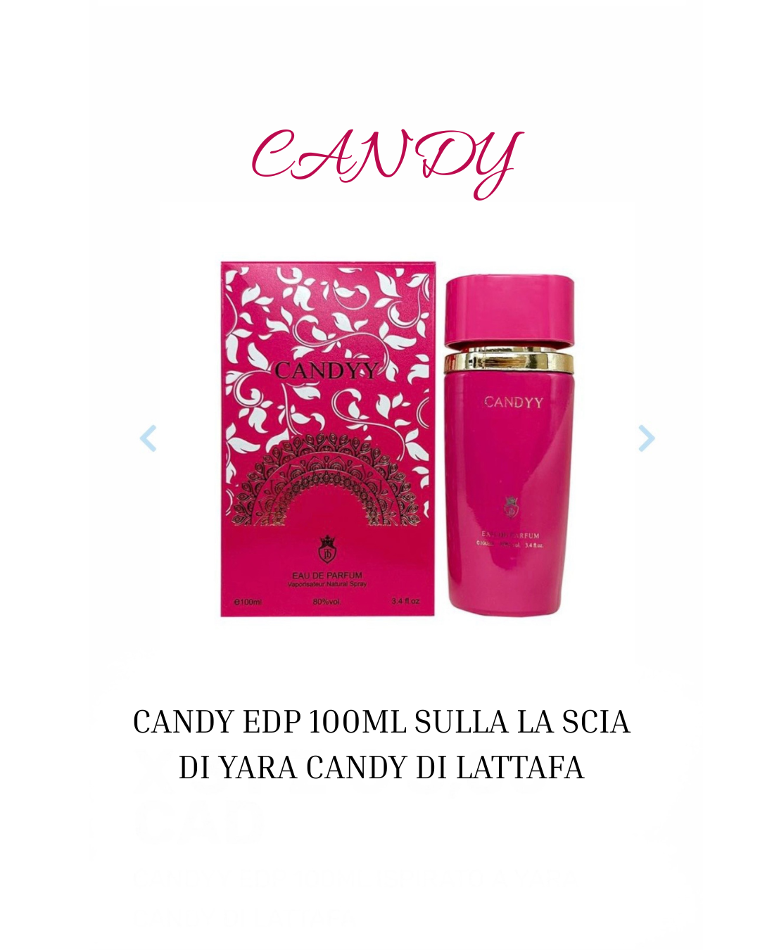 Candy Eau de Parfum 100ml