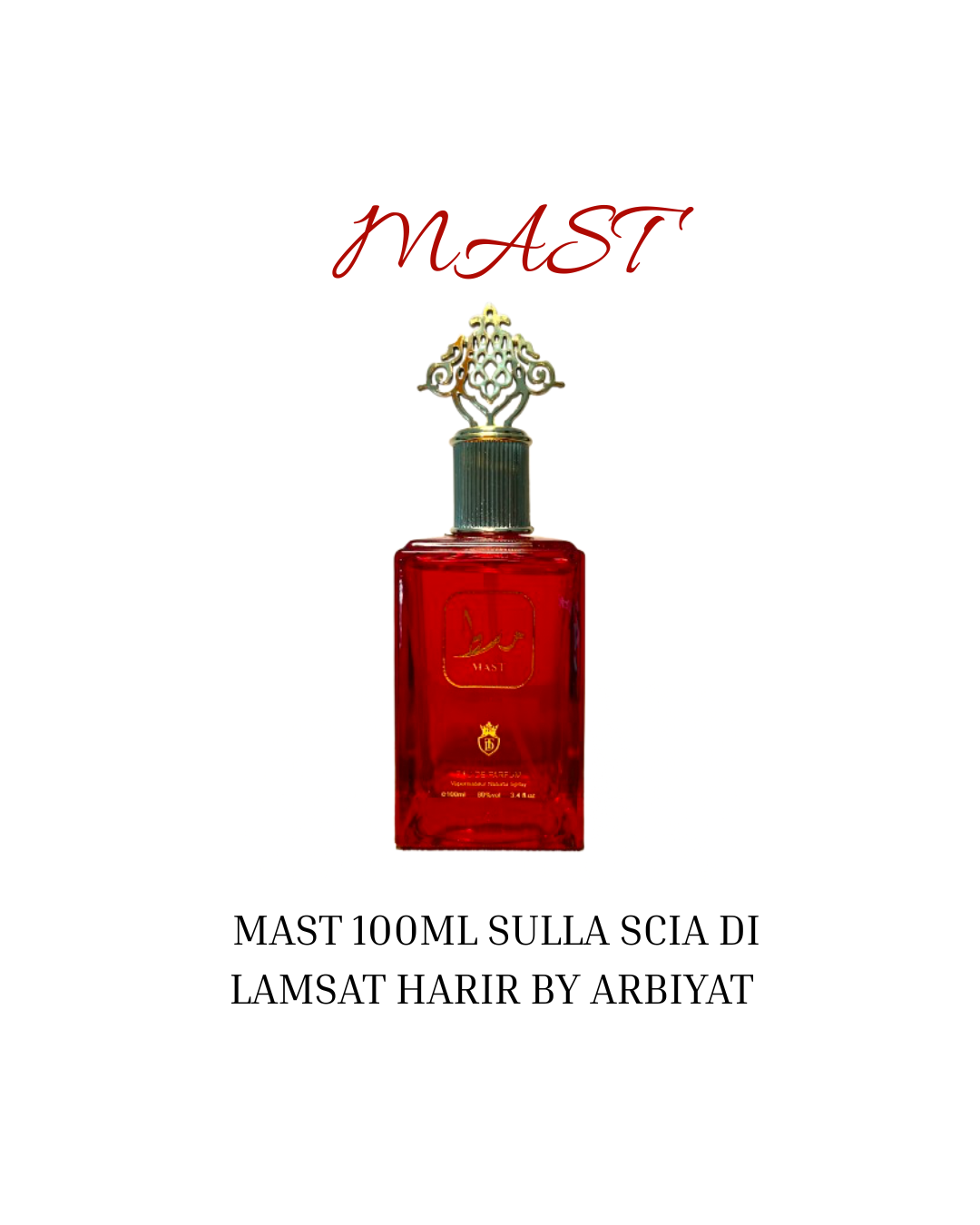 MAST Eau de Parfum 100ml