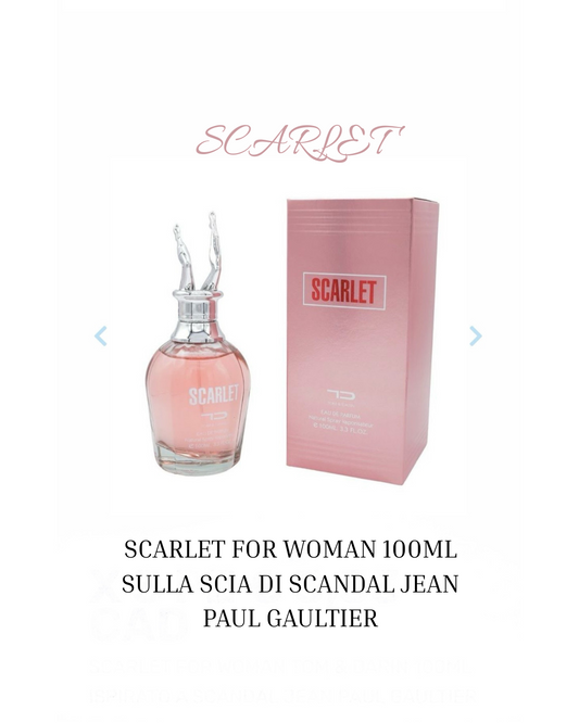 Scarlet for Woman Eau de Parfum 100 ml