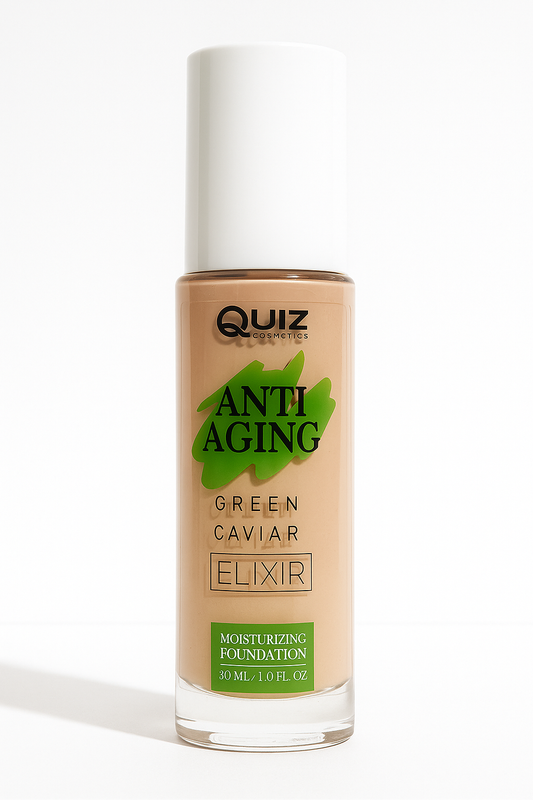 Quiz Anti Aging Green Caviar Elixir Foundation